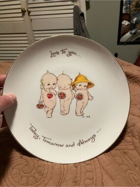 Collectors Plate a 1973 Kewpie Love To You Edition